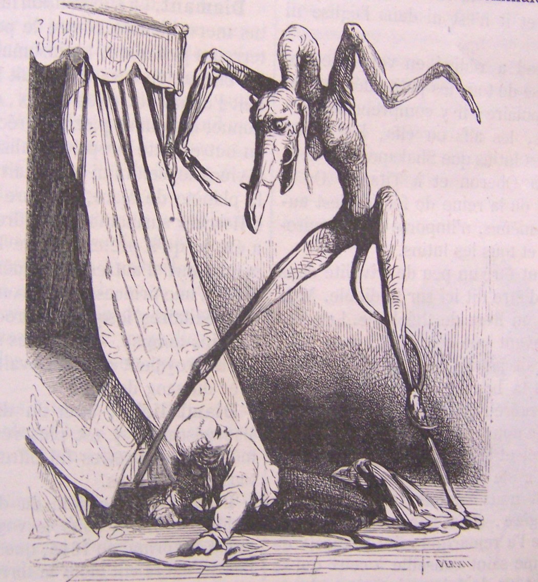 Ilustración do <i>Dicionario Infernal de Collin de Plancy</i>